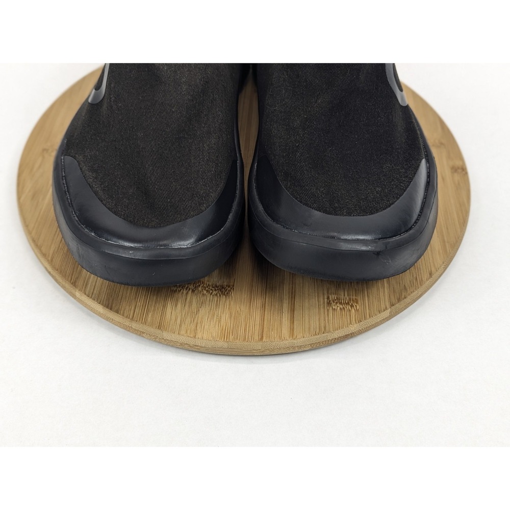 OOFOS Shoes Mens Size 14 Black OOmg EeZee Canvas Recovery Low Slip-On - Picture 9 of 12